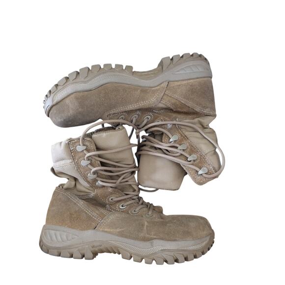 Belleville C312ST Boots Mens Size 6.5R Coyote Steel Toe Hot Weather Combat NWT Belleville C312ST Coyote Brown Steel Toe Tactical Boots Mens  main image 2